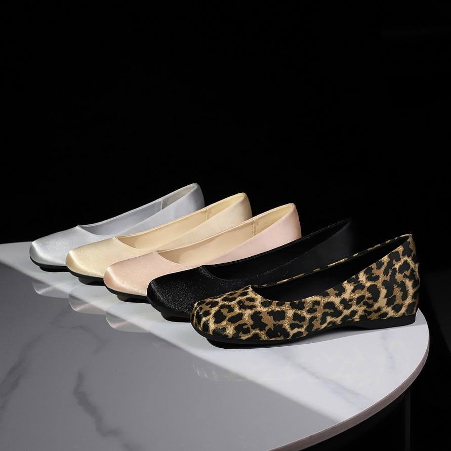 1764321598995_ie9wz6.jpg BIGWOOD Women's Leopard Print Satin Square Toe Slip-On Low Heel Shoes with Hidden Wedge